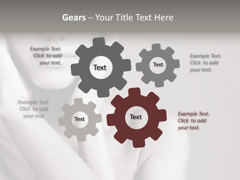 Sexy Girl Glamour PowerPoint Template