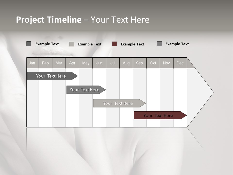 Sexy Girl Glamour PowerPoint Template