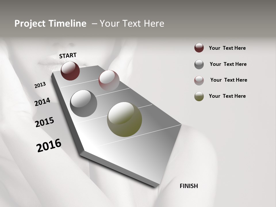 Sexy Girl Glamour PowerPoint Template