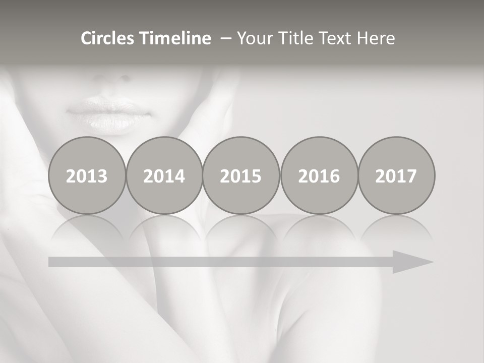 Sexy Girl Glamour PowerPoint Template