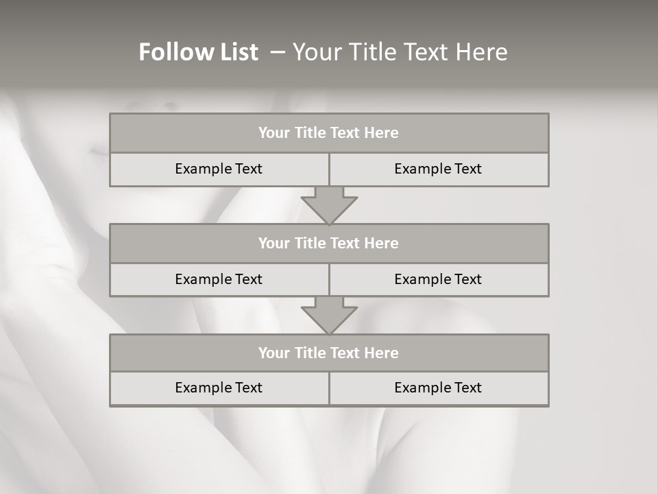 Sexy Girl Glamour PowerPoint Template