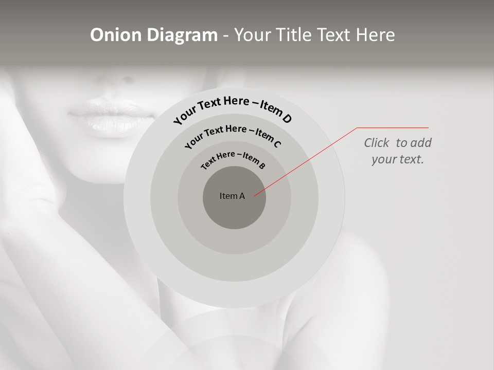 Sexy Girl Glamour PowerPoint Template