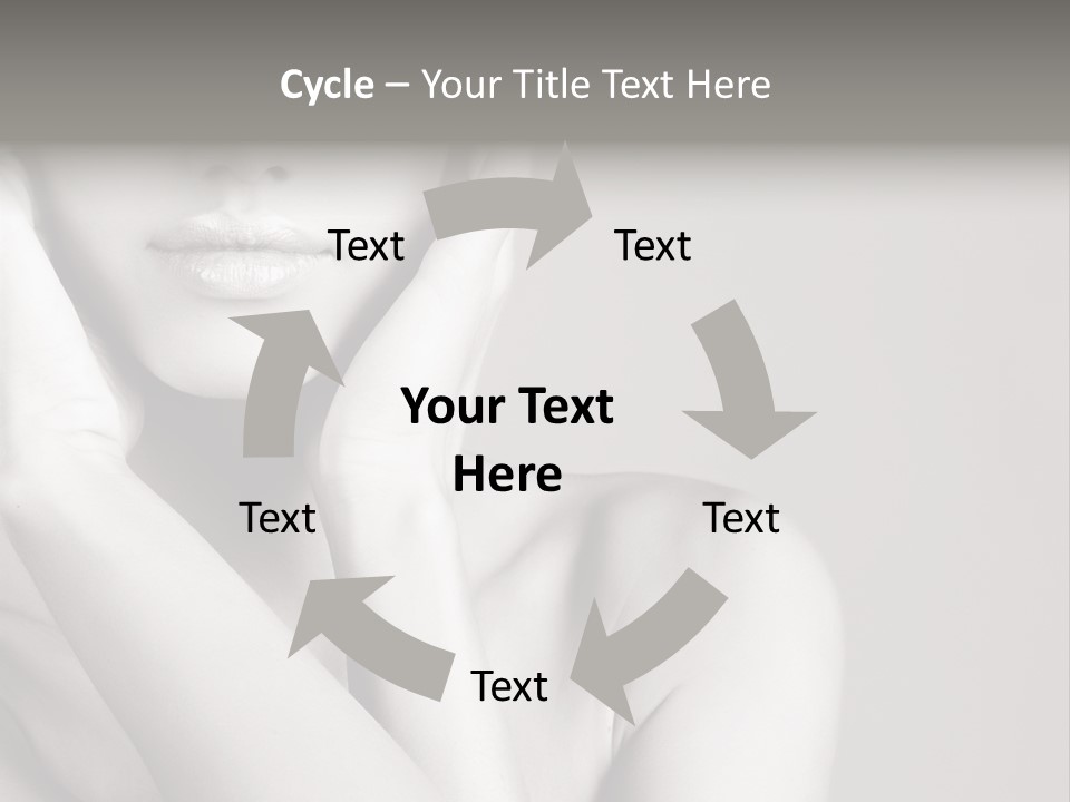 Sexy Girl Glamour PowerPoint Template