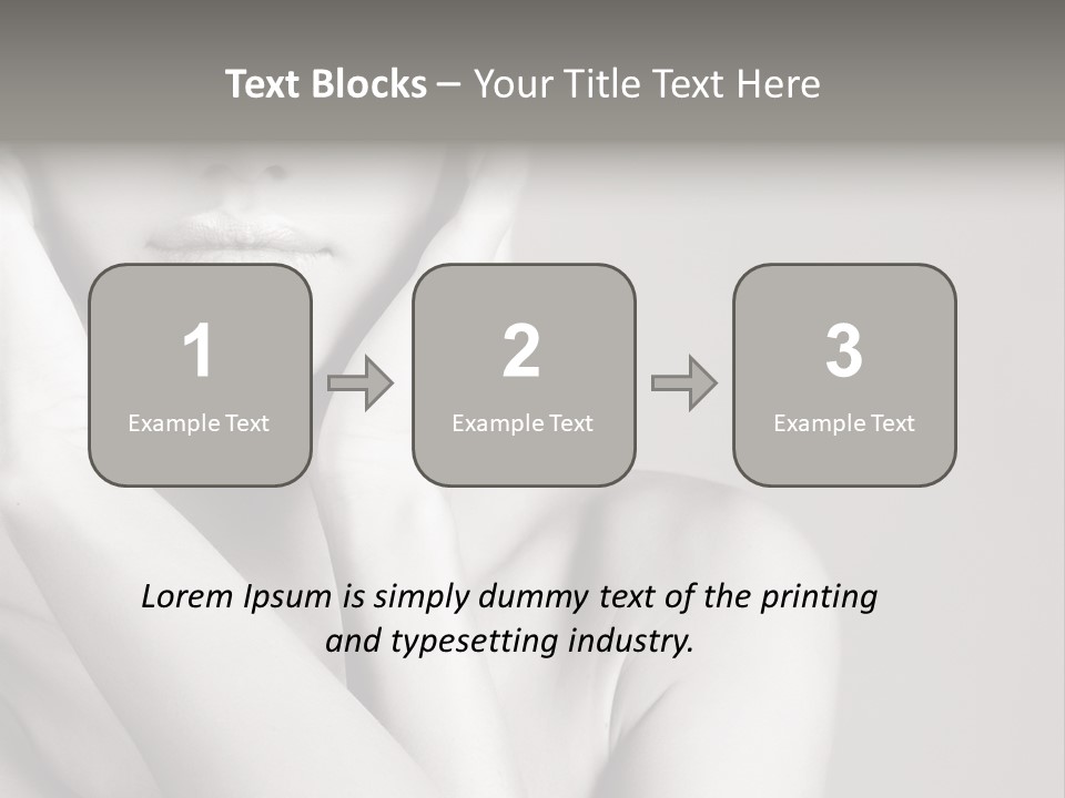 Sexy Girl Glamour PowerPoint Template