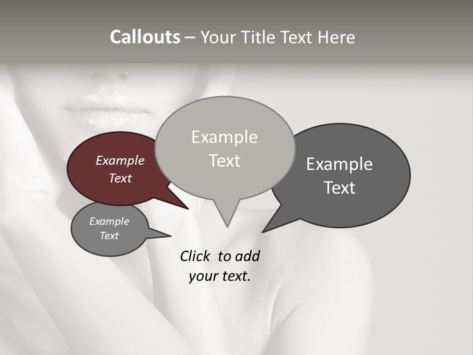 Sexy Girl Glamour PowerPoint Template