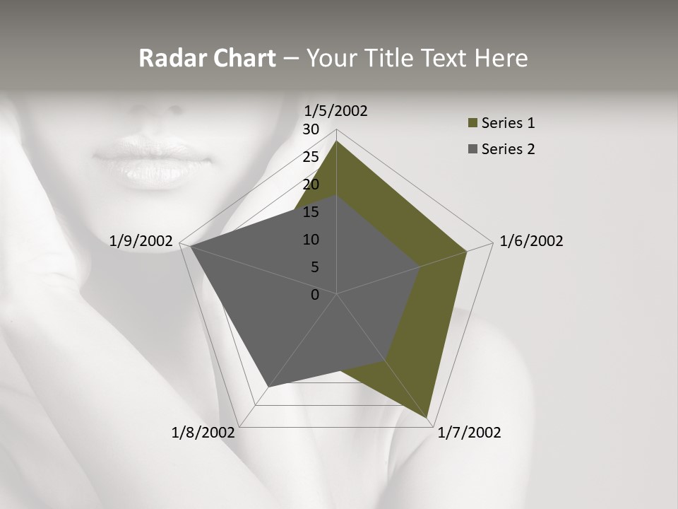 Sexy Girl Glamour PowerPoint Template