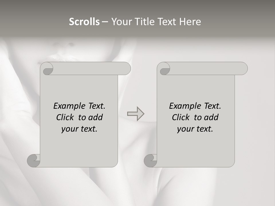 Sexy Girl Glamour PowerPoint Template