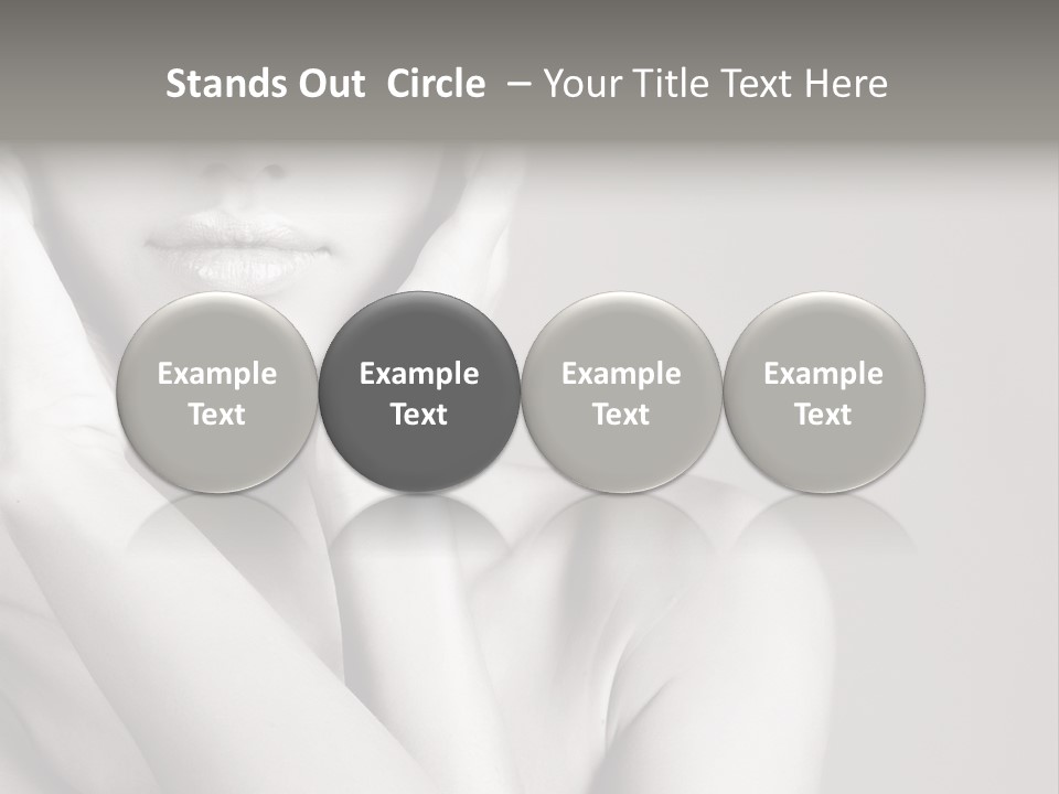 Sexy Girl Glamour PowerPoint Template