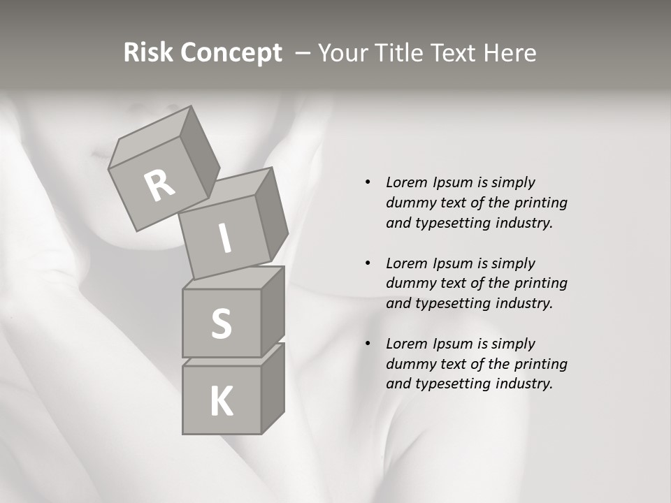 Sexy Girl Glamour PowerPoint Template