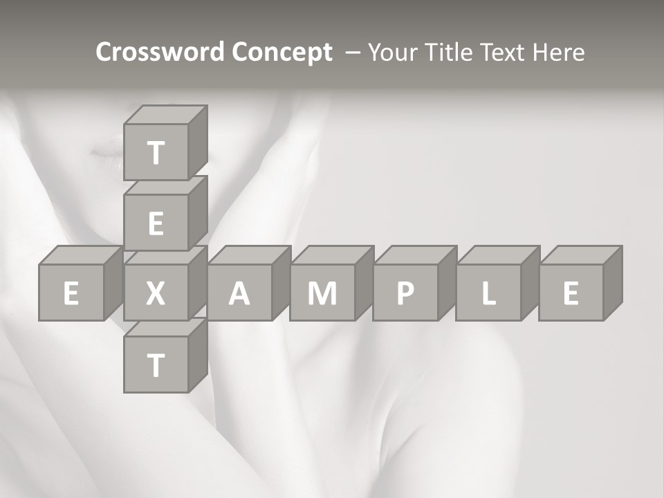 Sexy Girl Glamour PowerPoint Template