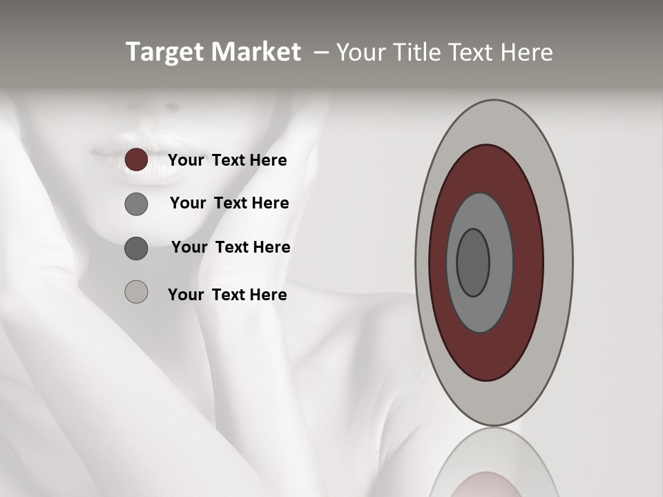 Sexy Girl Glamour PowerPoint Template