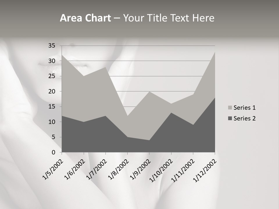 Sexy Girl Glamour PowerPoint Template