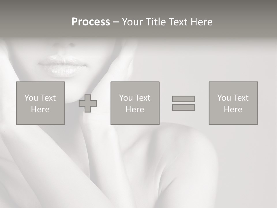 Sexy Girl Glamour PowerPoint Template