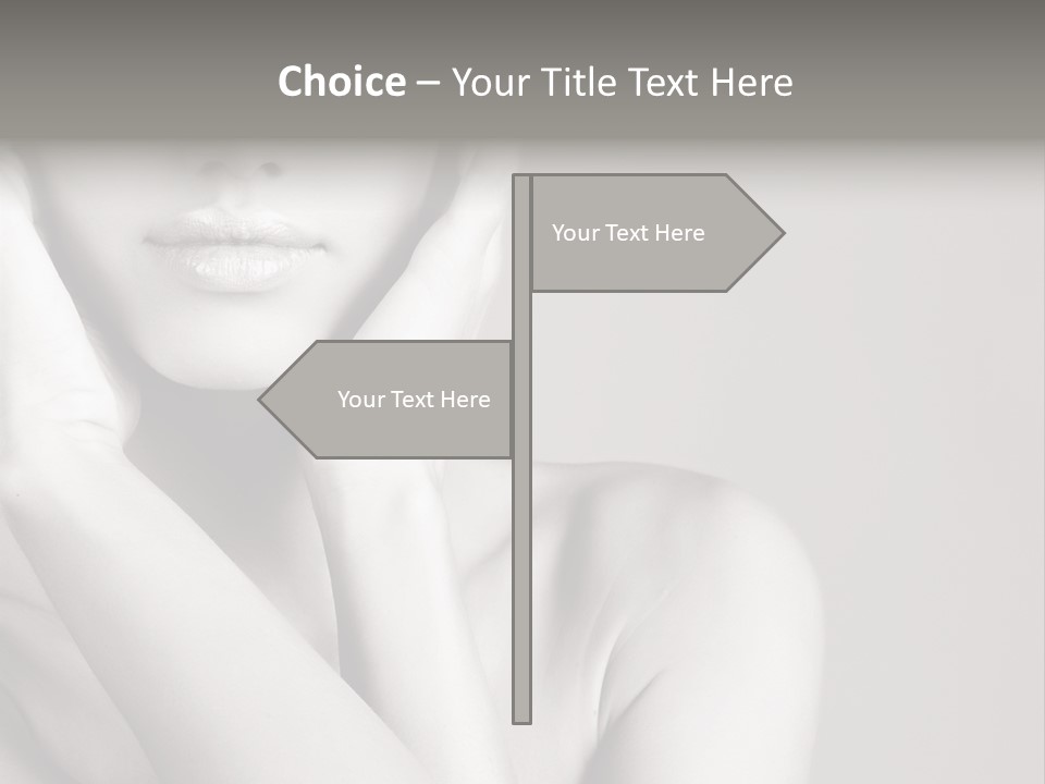 Sexy Girl Glamour PowerPoint Template