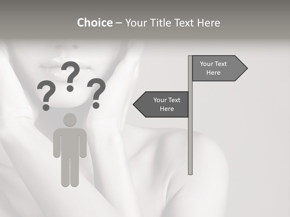 Sexy Girl Glamour PowerPoint Template