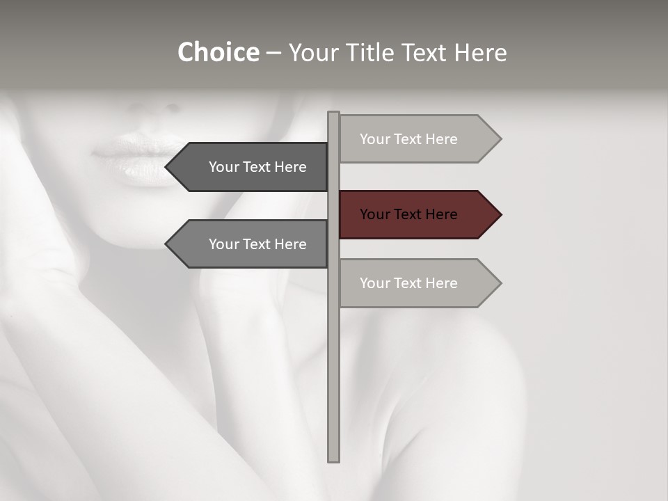 Sexy Girl Glamour PowerPoint Template