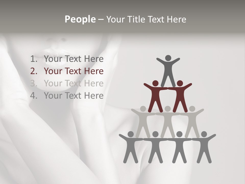 Sexy Girl Glamour PowerPoint Template