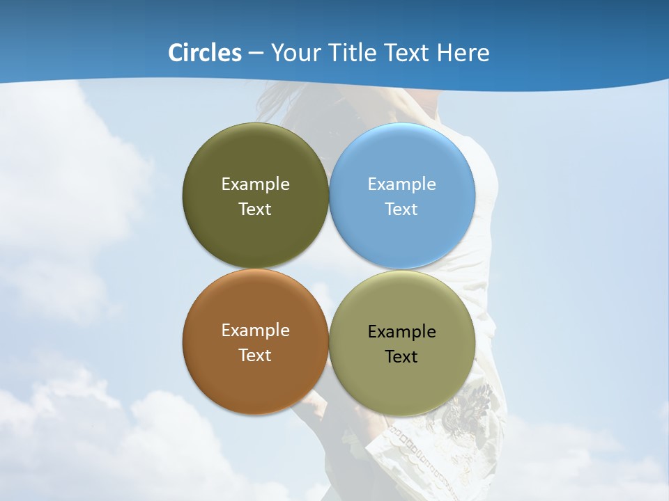 Life Jump Vacation PowerPoint Template