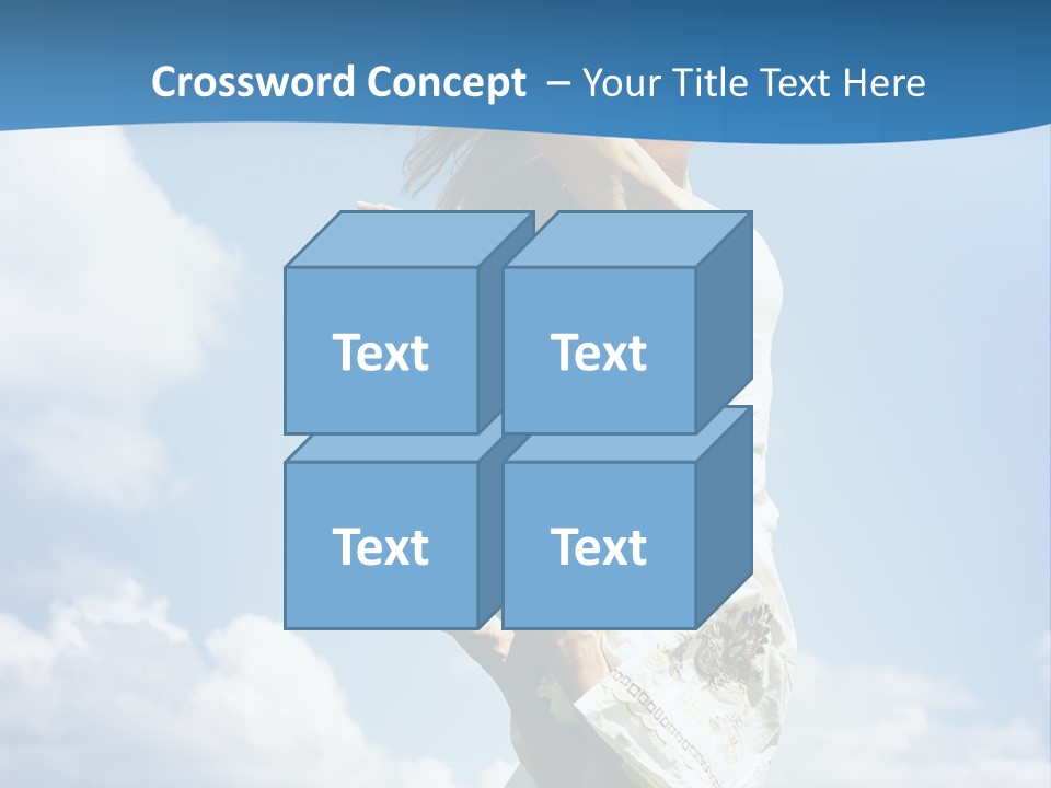 Life Jump Vacation PowerPoint Template