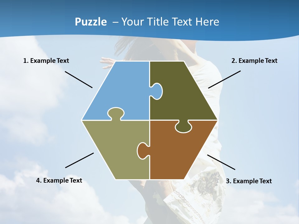 Life Jump Vacation PowerPoint Template