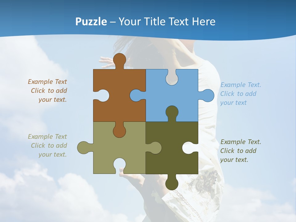 Life Jump Vacation PowerPoint Template