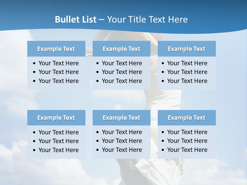 Life Jump Vacation PowerPoint Template