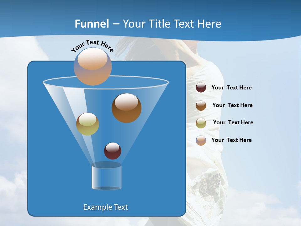 Life Jump Vacation PowerPoint Template