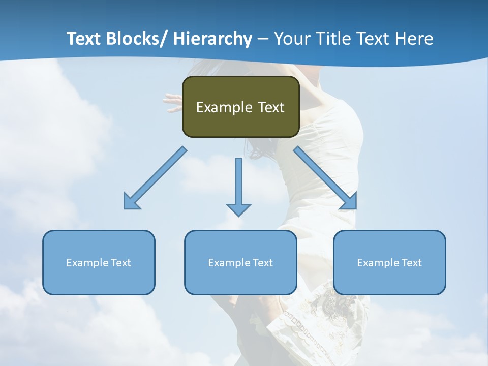 Life Jump Vacation PowerPoint Template
