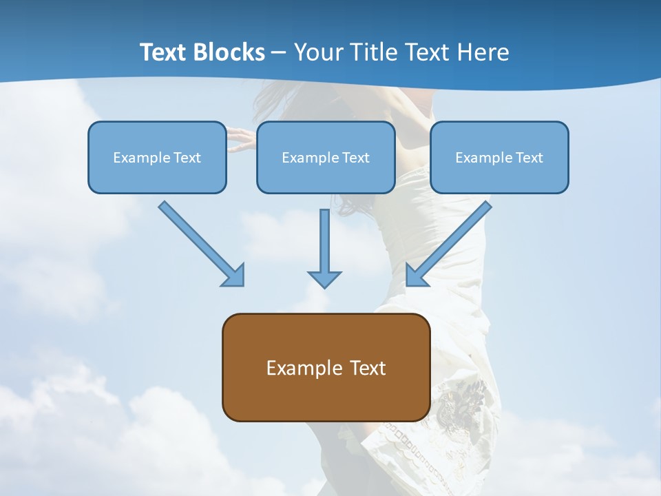 Life Jump Vacation PowerPoint Template