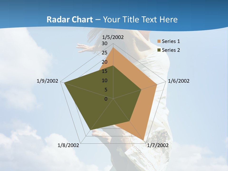 Life Jump Vacation PowerPoint Template