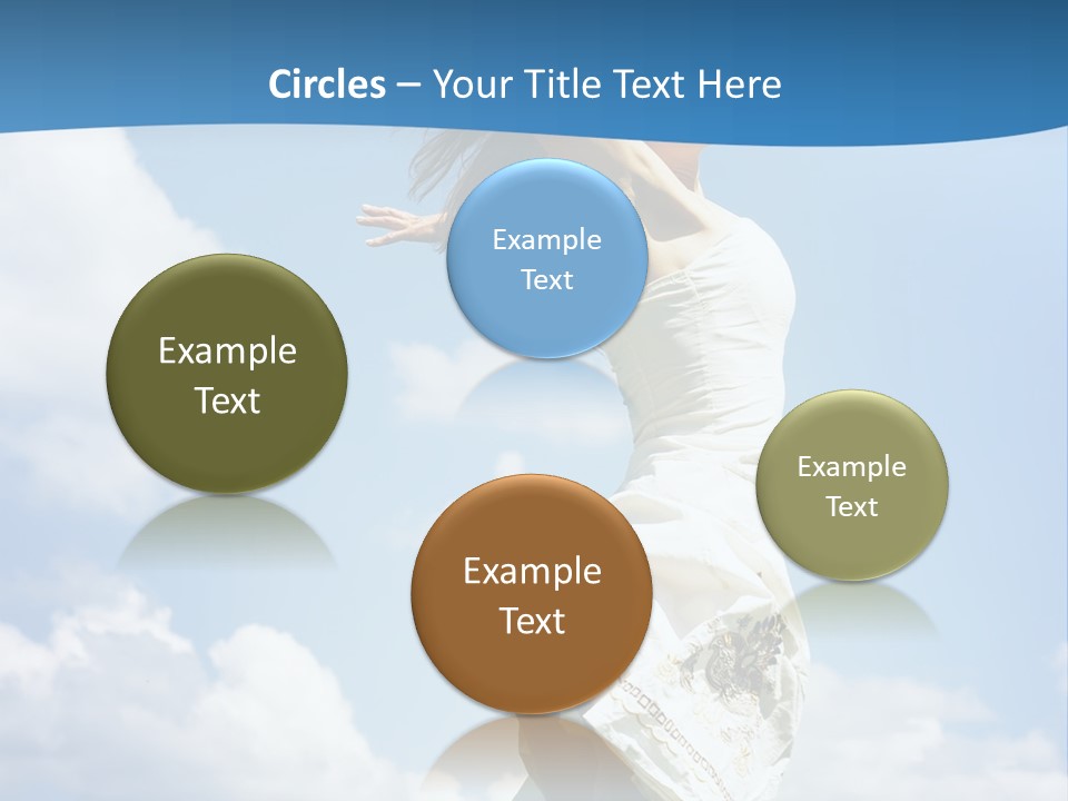 Life Jump Vacation PowerPoint Template