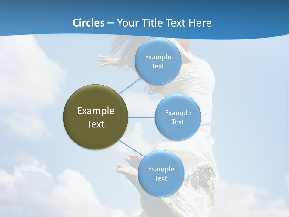 Life Jump Vacation PowerPoint Template