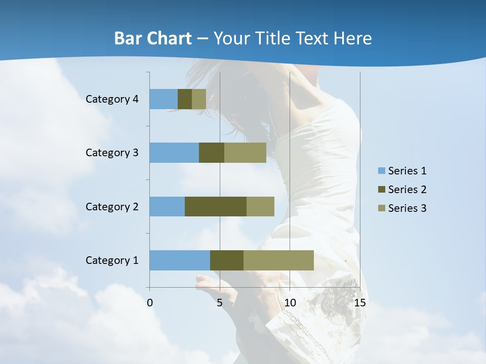 Life Jump Vacation PowerPoint Template