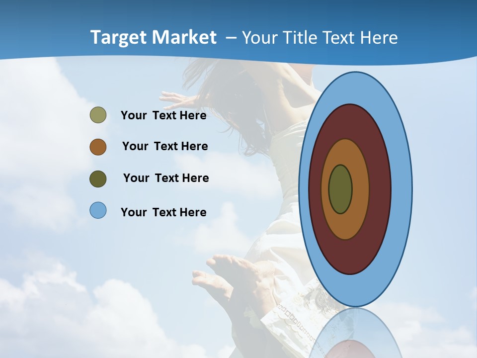 Life Jump Vacation PowerPoint Template