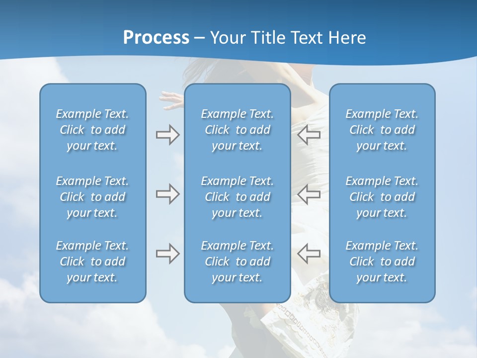 Life Jump Vacation PowerPoint Template