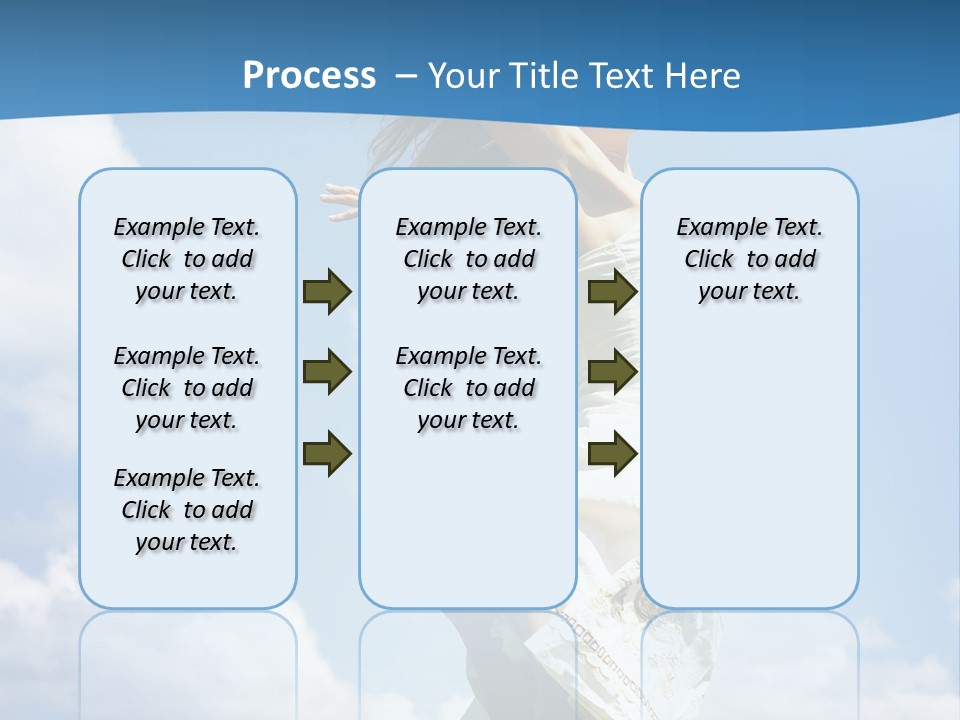 Life Jump Vacation PowerPoint Template