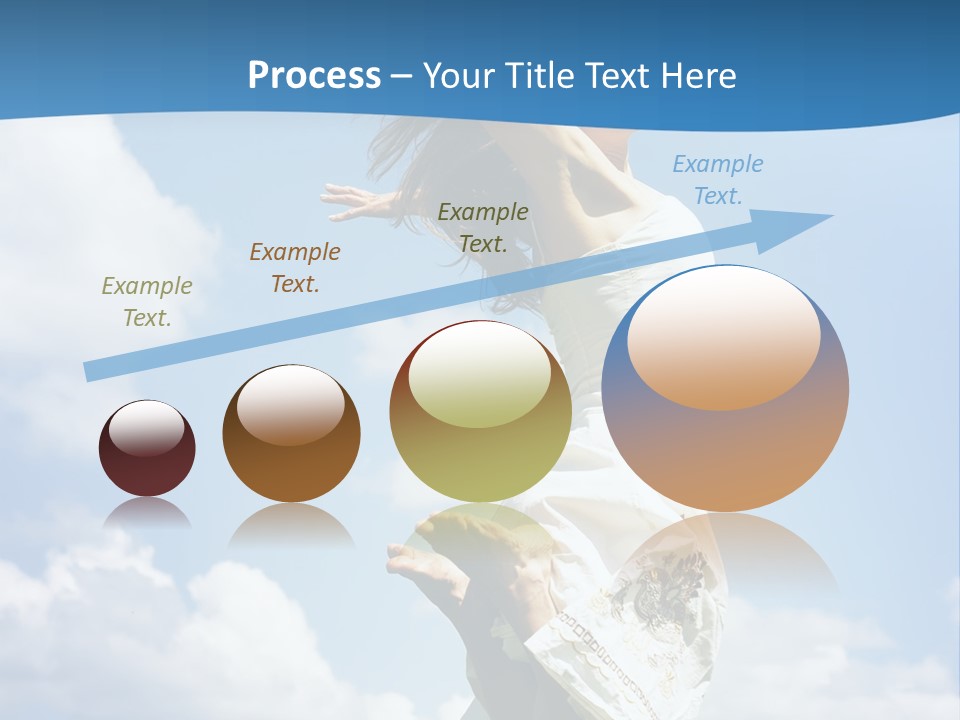 Life Jump Vacation PowerPoint Template