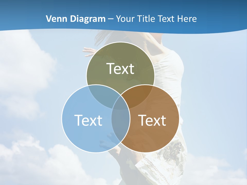 Life Jump Vacation PowerPoint Template