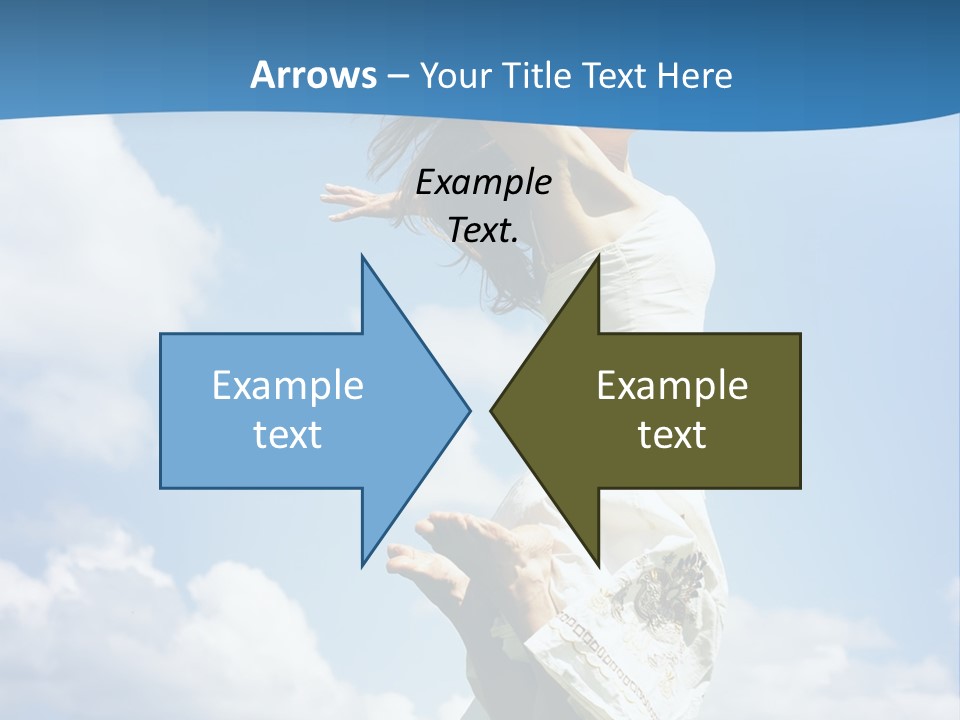 Life Jump Vacation PowerPoint Template