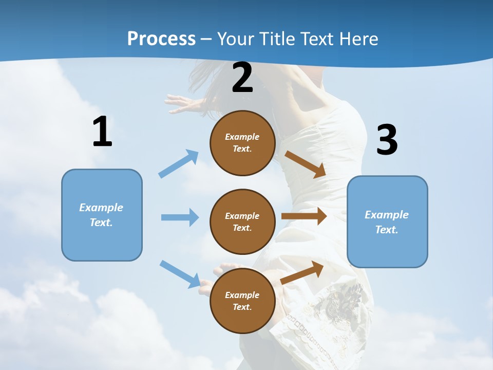 Life Jump Vacation PowerPoint Template