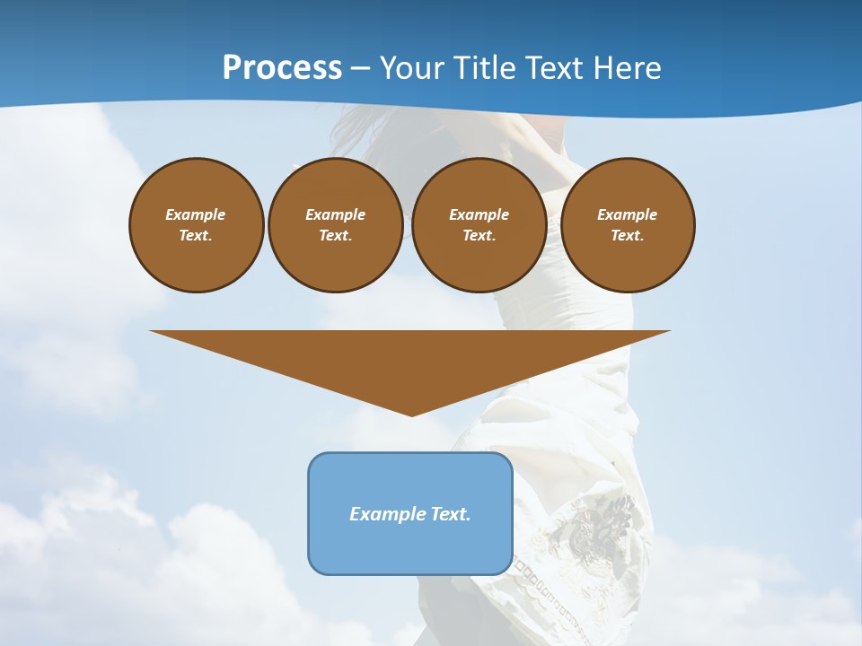 Life Jump Vacation PowerPoint Template