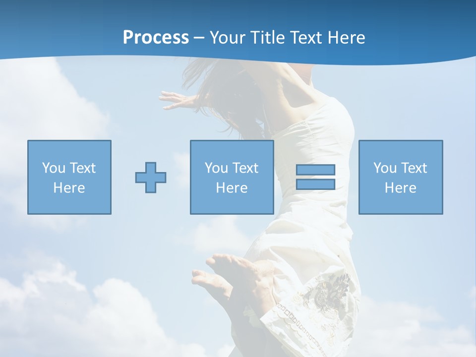Life Jump Vacation PowerPoint Template