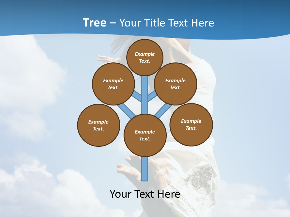 Life Jump Vacation PowerPoint Template