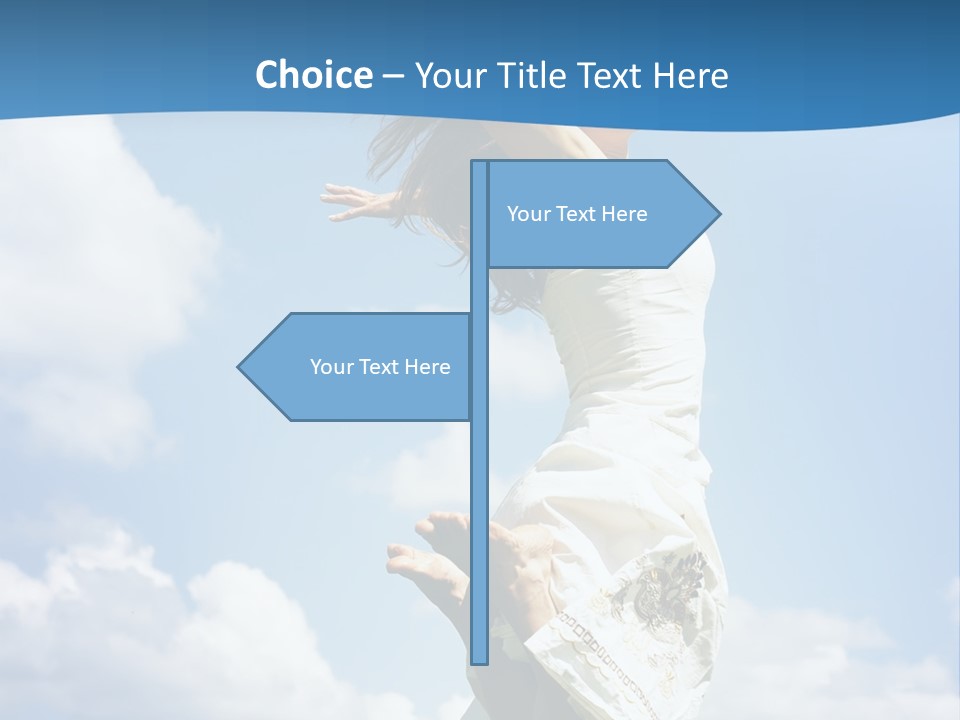 Life Jump Vacation PowerPoint Template