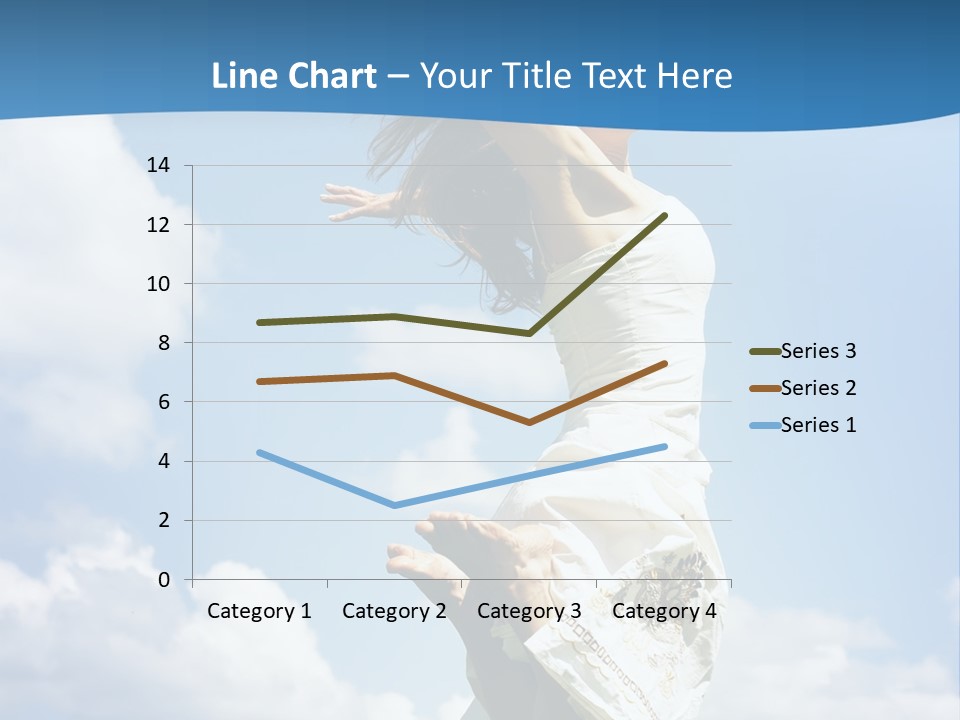 Life Jump Vacation PowerPoint Template
