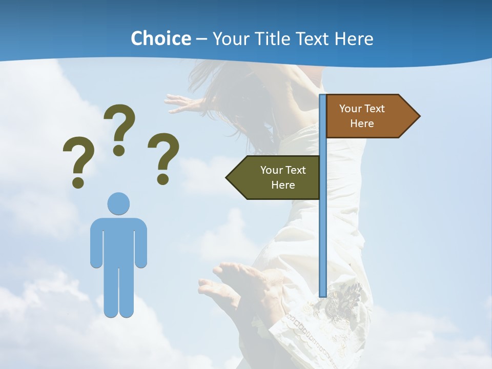 Life Jump Vacation PowerPoint Template