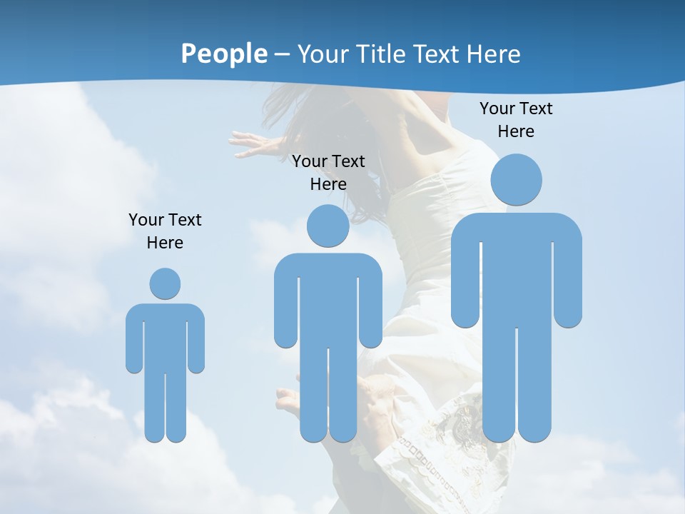 Life Jump Vacation PowerPoint Template