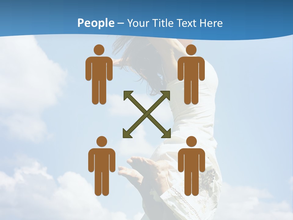 Life Jump Vacation PowerPoint Template