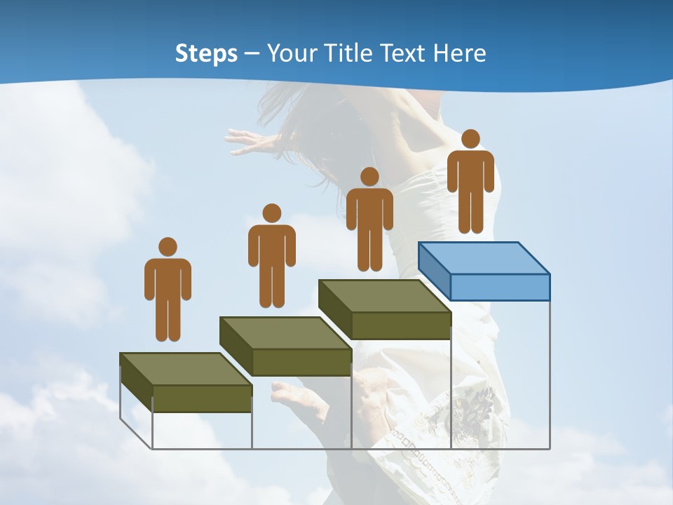 Life Jump Vacation PowerPoint Template