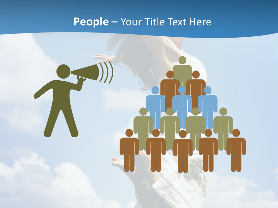 Life Jump Vacation PowerPoint Template